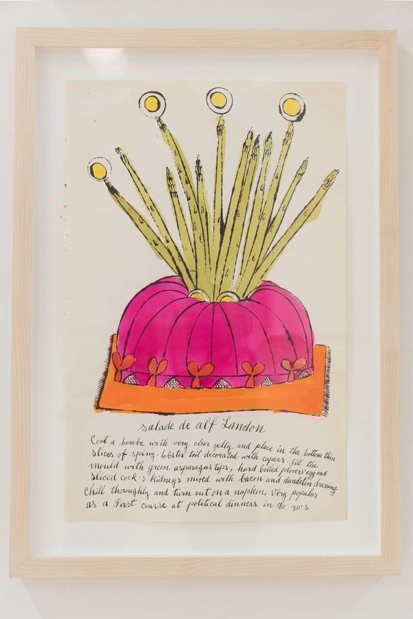 Andy Warhol - Baked Hawaii F.S. IV 126A, from Wild Raspberries, 1959