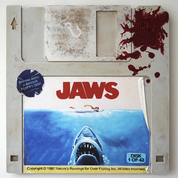 Arlo Sinclair - JAWS: All Bites Reserved — 20”, 2025