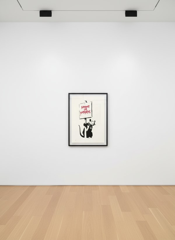 Banksy - Because I'm Worthless (Unsigned), 2004