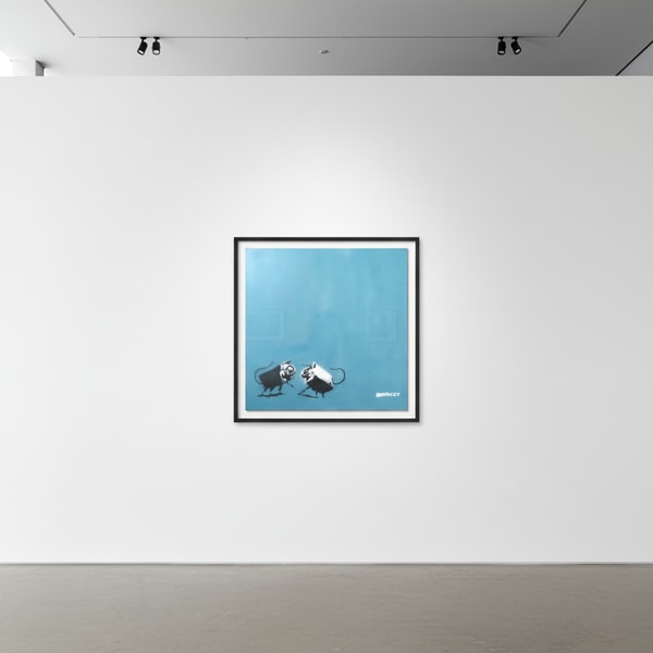 Banksy - CCTV (Blue), 2004