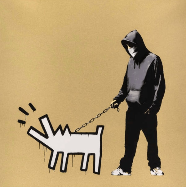 Banksy - Choose Your Weapon Khaki, 2010