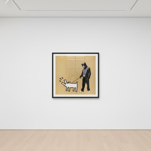 Banksy - Choose Your Weapon Khaki, 2010, Screen print