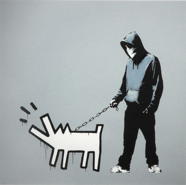 Banksy - Choose Your Weapon Silver, 2010