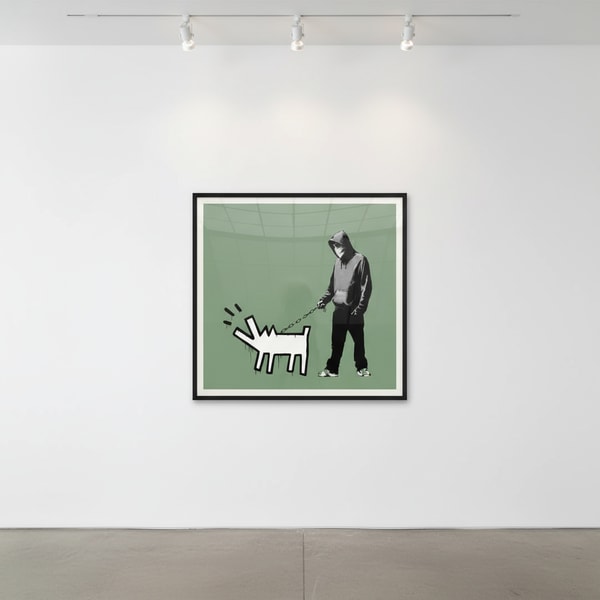 Banksy - Choose Your Weapon Slate, 2010, Screen print