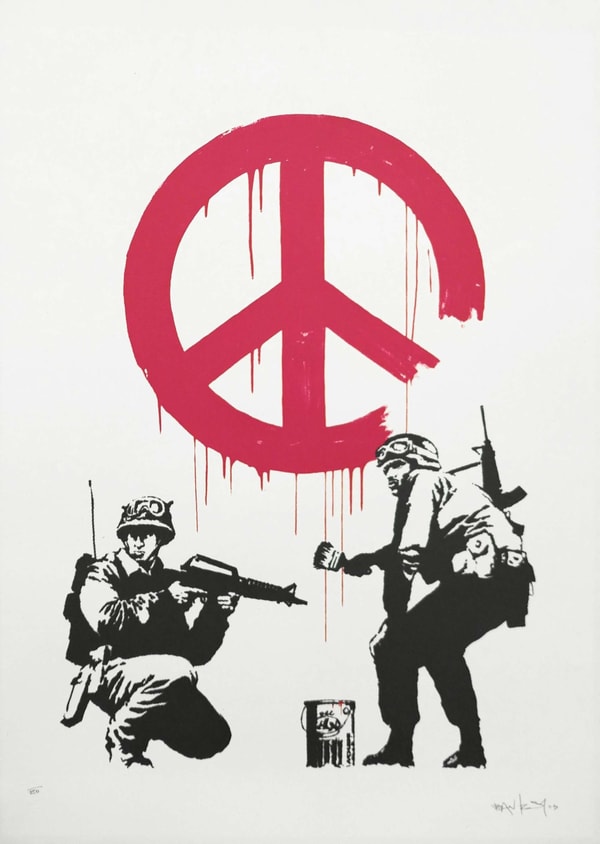 Banksy - CND Soldiers (Signed), 2005