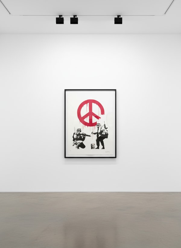 Banksy - CND Soldiers (Signed), 2005, Screen print