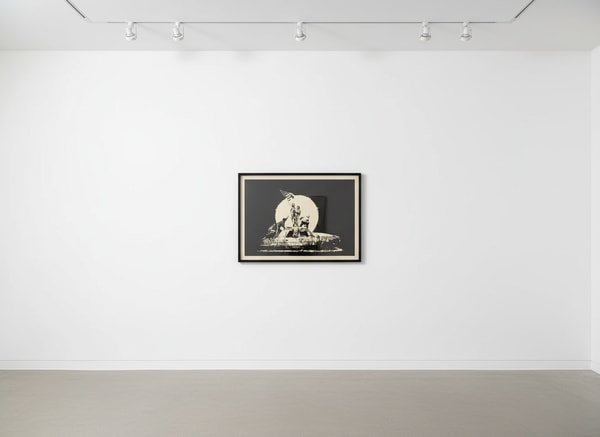 Banksy - Flag (Formica Gold) (Signed), 2008, Screen print