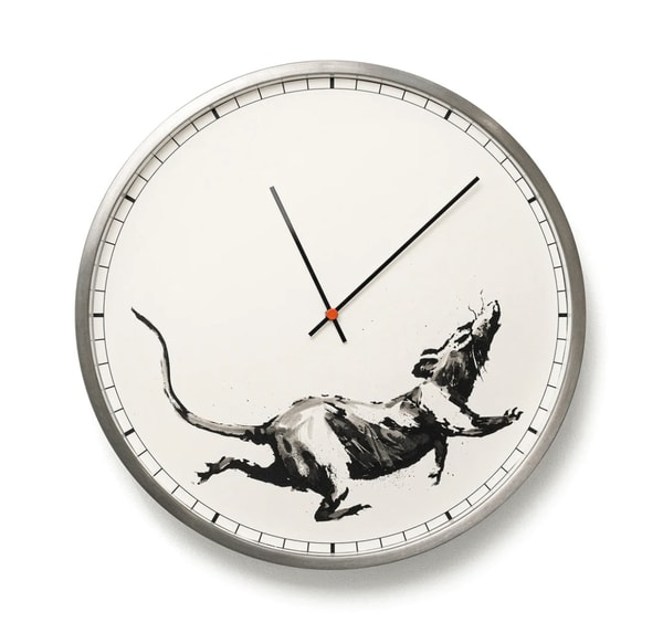GDP Banksy Clock