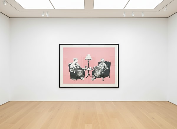 Banksy - Grannies Signed, 2006, Screen print