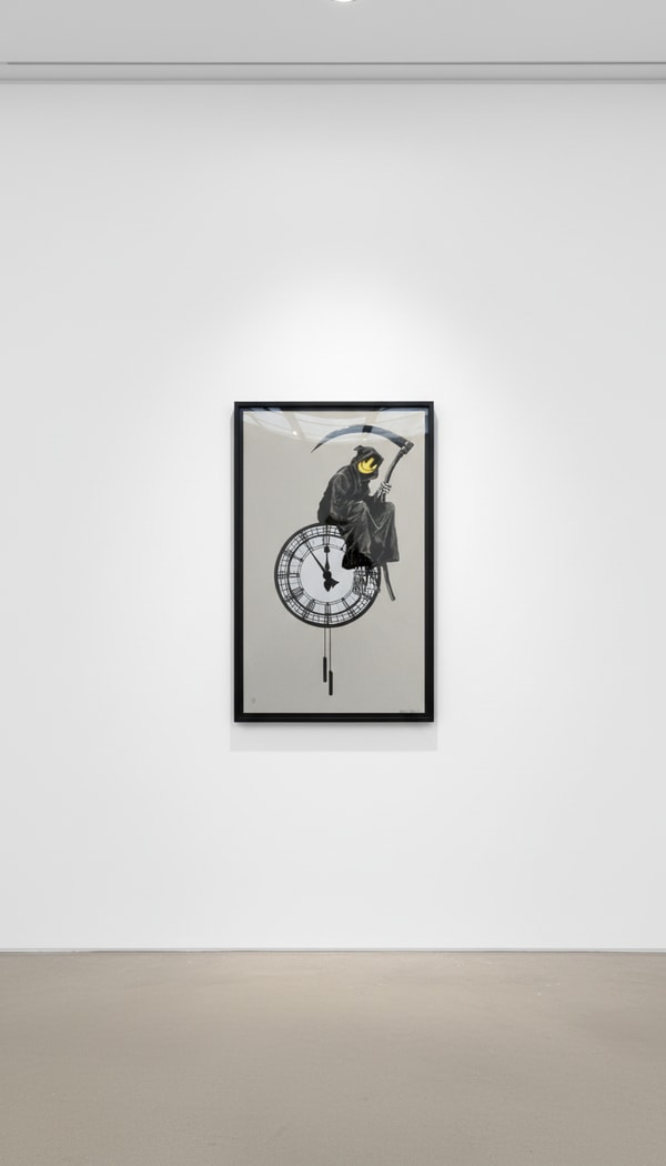 Banksy - Grin Reaper (Signed), 2005, Screen print