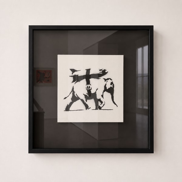 Banksy - Heavy Weaponry, 2001