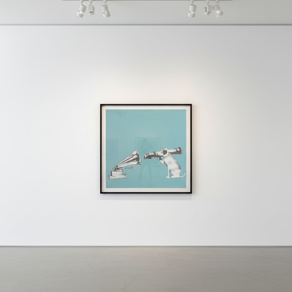 Banksy - HMV Dog, 2000