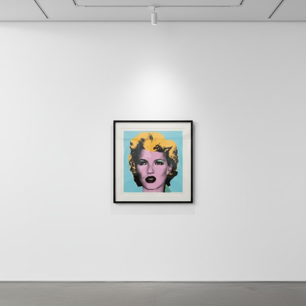 Banksy - Kate Moss, 2005, Screen print on canvas