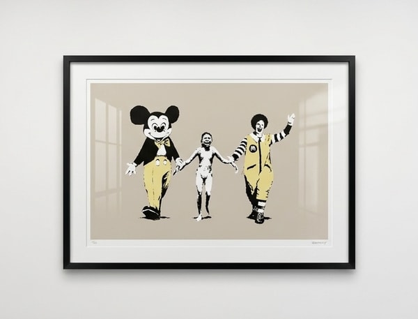 Banksy - Napalm Unsigned, 2004, Screen print