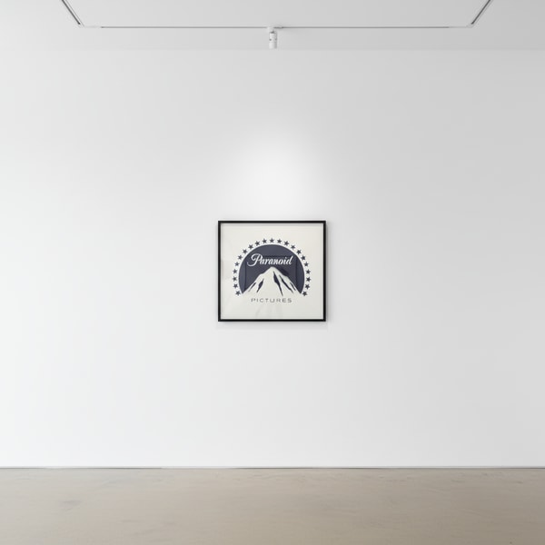 Banksy - Paranoid Pictures, 2005, Spray paint on canvas