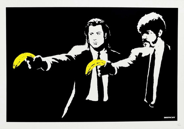 Banksy - Pulp Fiction (Unsigned), 2004