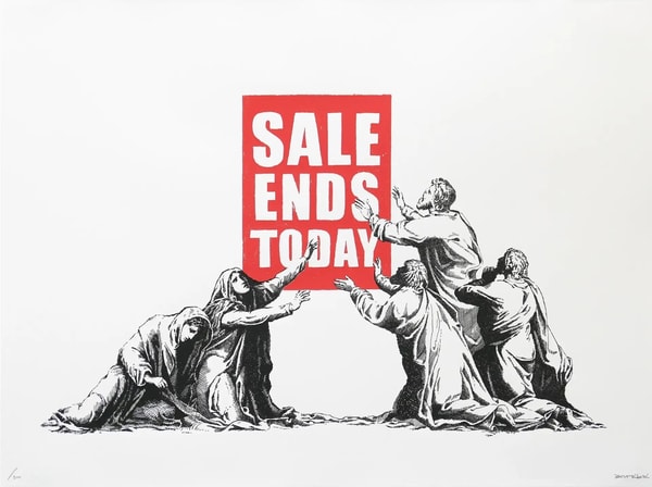 Banksy - Sale Ends V2 (Signed), 2017