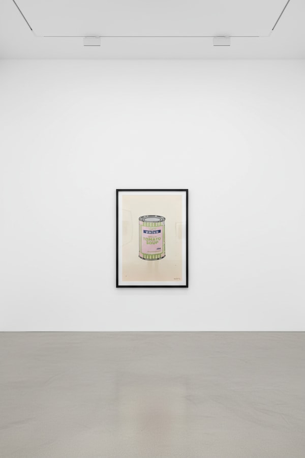 Banksy - Soup Can (Lilac, Lime, Blue) (Signed), 2005