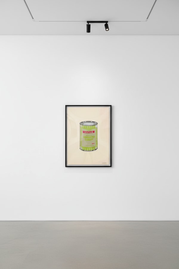 Banksy - Soup Can (Sage, Lime, Cherry) (Signed), 2005, Screen print