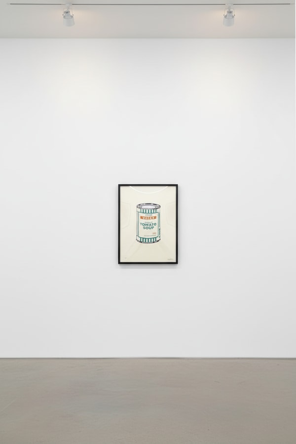 Banksy - Soup Can (White, Emerald, Tan) (Signed), 2005, Screen print