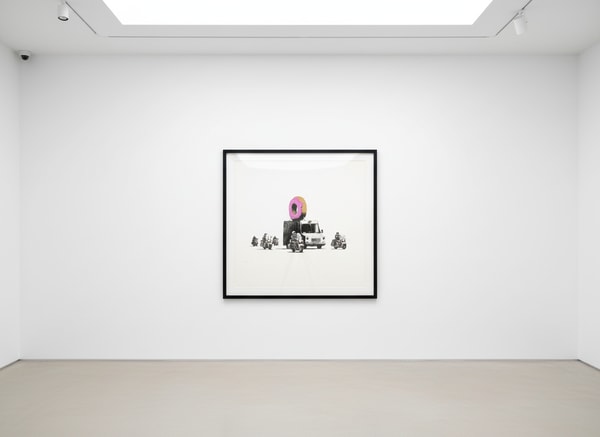 Banksy - Strawberry Donut (Signed), 2009, Screen print