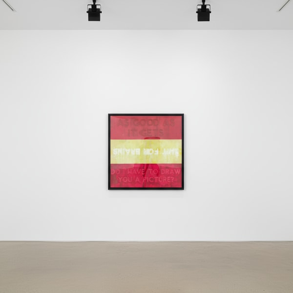 Mel Bochner - As Good as it Gets, 2021