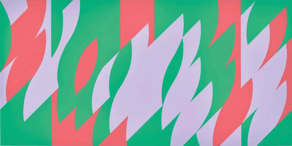 Bridget Riley - About Lilac, 2007