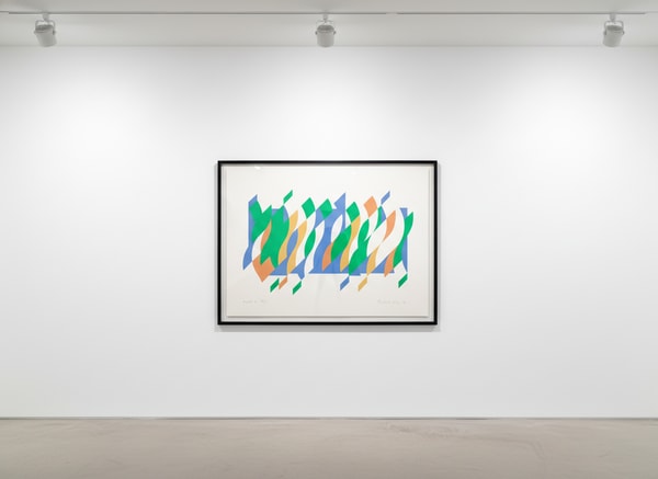 Bridget Riley - Arcadia 4, 2013, Screenprint