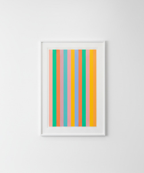 Bridget Riley - Around, 2011