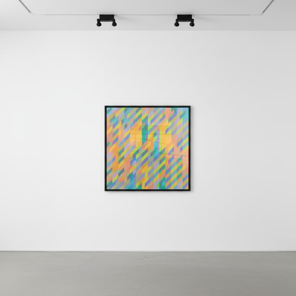 Bridget Riley - Early Light, 1987, Screenprint