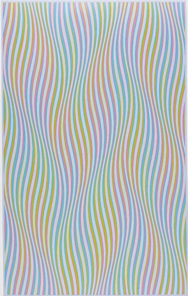 Bridget Riley - Elapse, 1982