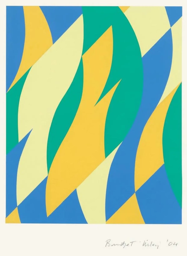 Bridget Riley - Fold, 2004