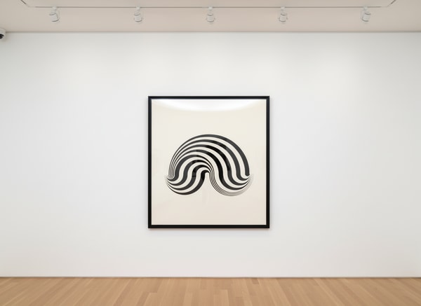 Bridget Riley - Fragment 5, 1965, Screenprint