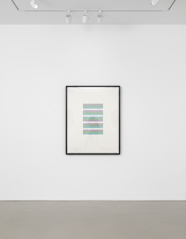 Bridget Riley - Intervals I, 2019, Screenprint