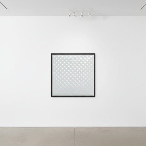 Bridget Riley - Nineteen Greys A, 1968, 76 x 76