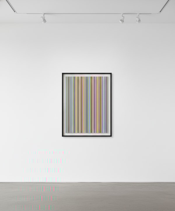 Bridget Riley - RA inverted, 2009