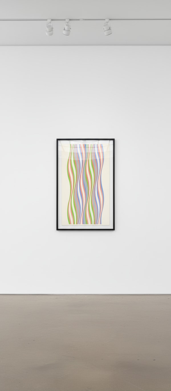 Bridget Riley - Red Dominance, 1977