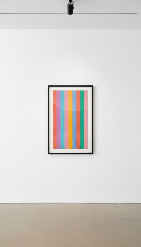 Bridget Riley - Sideways, 2010, Screenprint