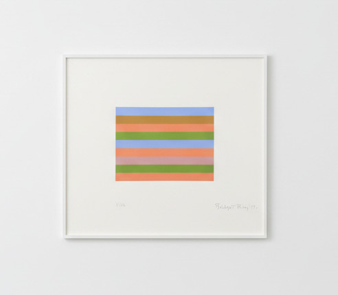 Bridget Riley - Vista, 2017