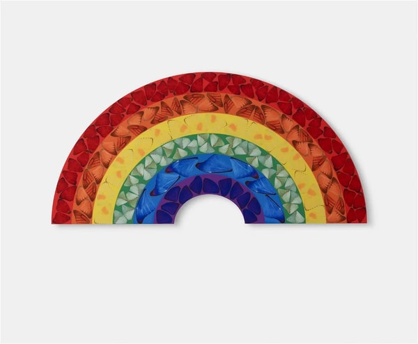 Damien Hirst - Butterfly Rainbow (small) H7-2, 2020