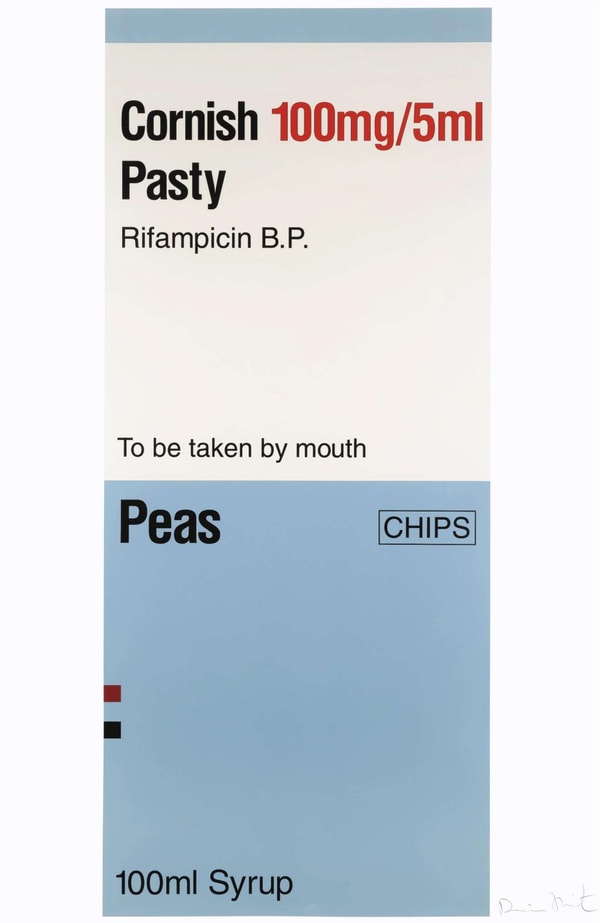 Damien Hirst - Cornish Pasty (from The Last Supper), 1999