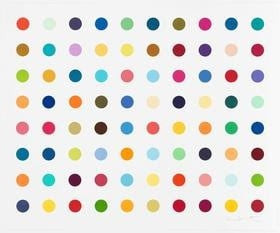 Damien Hirst - Dequalinium Chloride, 2016