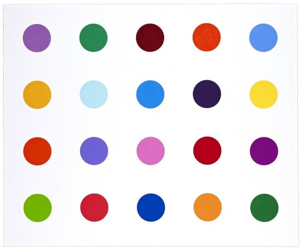 Damien Hirst - Fast Scarlet TR Base, 2011