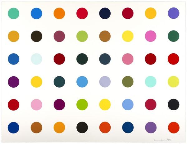Damien Hirst - Fluoroiodobenzene, 2010