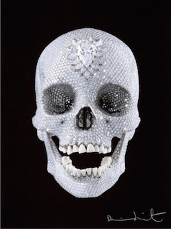 Damien Hirst - For the Love of God, Pray, 2007