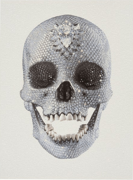 Damien Hirst - For The Love Of God (White), 2011