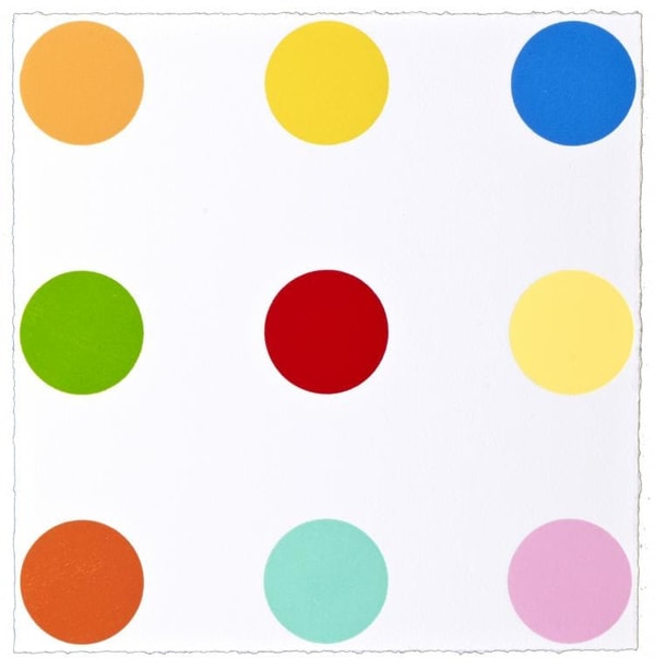 Damien Hirst - Glycine Cresol Red, 2011