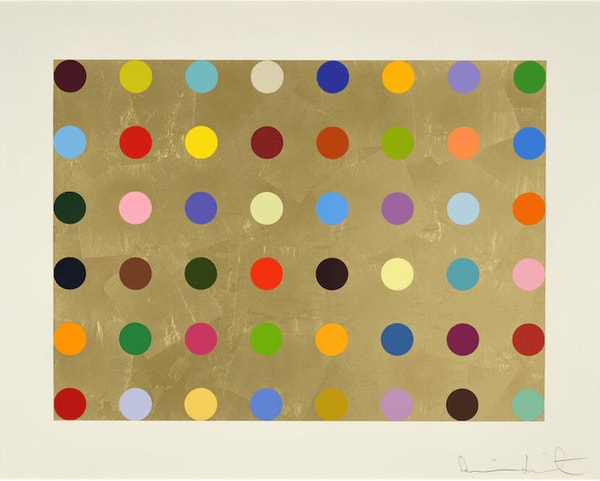 Damien Hirst - Gold Thioglucose, 2008