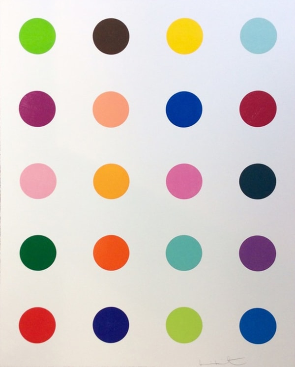 Damien Hirst - Guaiazulene, 2010