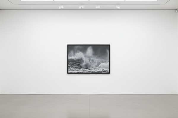 Damien Hirst - H13-9 Colliding, 2023, Laminated Giclée print on aluminium composite panel